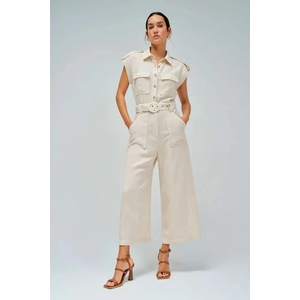 Salsa jeans Гащеризон Salsa jeans 21009428 sleeveless jumpsuit - Beige (Medium Beige V2)