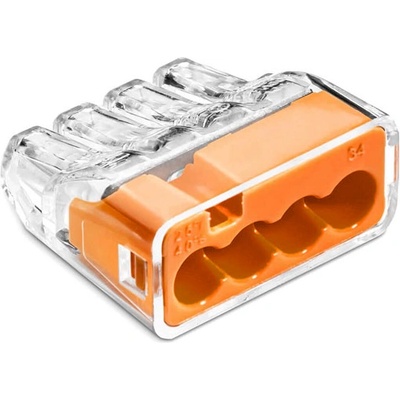 ELMARK КОНЕКТОР БЪРЗА ВРЪЗКА 4Х2, 5ММ2, 10БР КОМПЛЕКТ (88001004)