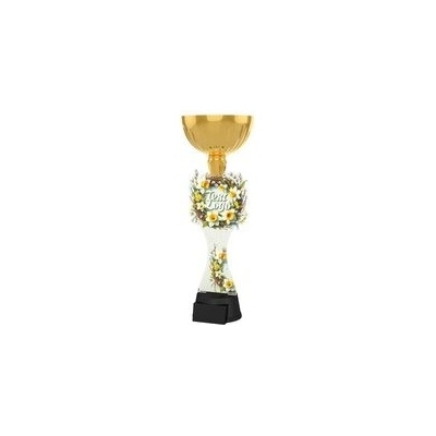 Poháry Bauer Akrylátová trofej ACUPCGM126 Květinová edice