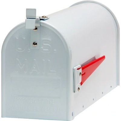 DEMA Hliníková americká poštová schránka, biela