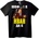 NOONEBRAND Тениска Иван Шефа - S, Black