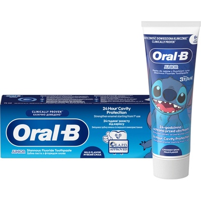 Oral-B Junior pre deti vo veku 6-12 rokov 75 ml