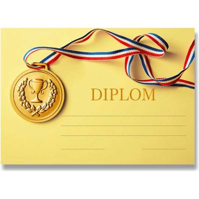 Diplom A5 Medaile