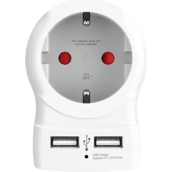 Image 1 of SKROSS 1 Plug + 2 USB (1500282)