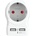 SKROSS 1 Plug + 2 USB (1500282)