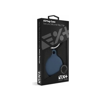 Apple NextOne AirTag Secure Silicone Key Clip - Blue (atg-sil-blu)