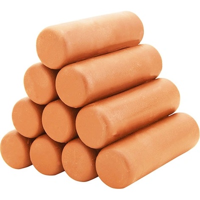 Hobby úkryt pre prísavníkov-pyramída červená 12,3x11,2x10 cm