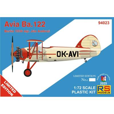 RS Models Avia Ba.122 OK-AVI Berlin 36 1:72