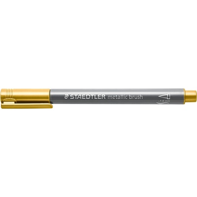 STAEDTLER Маркер Staedtler Metallic brush, 1-6 mm, златист (30212-А-ЗЛАТИСТ)