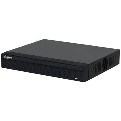 Dahua NVR записващо устройство - NVR2108HS-8P-4KS3 (8 канала, H265, 80Mbps честотна лента за запис, PoE, HDMI+VGA, 2xUSB, 1x Sata) (NVR2108HS-8P-4KS3)
