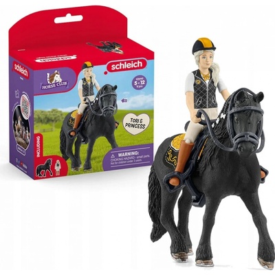 Schleich Blondýna Tori a kůň Princess