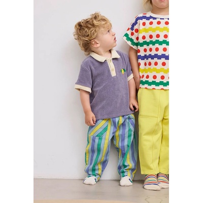 Bobo Choses Бебешка тениска с яка Bobo Choses Happy Dog (125AB016)