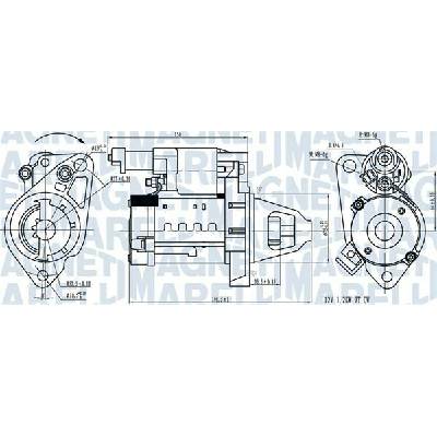 Startér MAGNETI MARELLI 063721642610