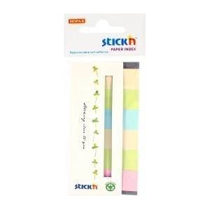 STICK'N Paper index inserts mix 6 col. neon Eco