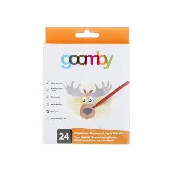 Image 1 of Goomby Флумастери измиващи се 24 цвята