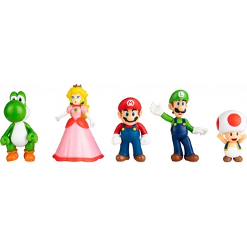 Jakks Pacific Super Mario balení 5 figurek