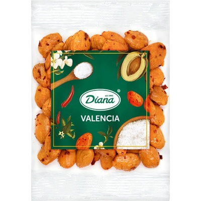Diana Company Mandle pražené solené s chilli Valencia 100 g