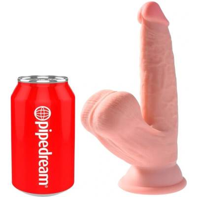 Pipedream King Cock Plus 6" Triple Density Cock with Swinging Balls Skin