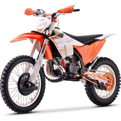 MiniRocket NTX99 MT250 – ostrý 2-taktný cross motocykel 224cc s výkonom 32 koní Oranžová