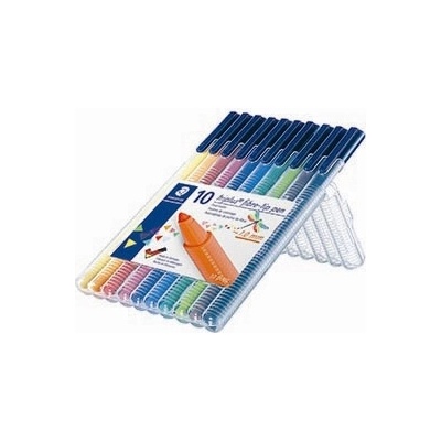 STAEDTLER Фиберпeн Triplus Color 1, 0 мм ас (10) (323 SB10)