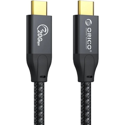 ORICO Кабел Type-C/Type-C 0.5м Orico CM32-05BK 20Gbps (RV3FA5336C)