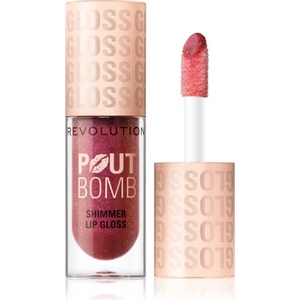 Revolution Beauty Shimmer Gloss блясък за устни с блестящи частици цвят Berry Lustre 4.5ml