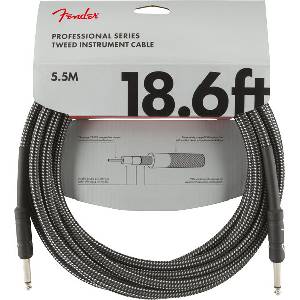 Fender PRO Gray Tweed, 6.3mm/6.3mm, 5.5m (0990820068) - soundground