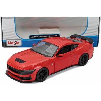 MAISTO FORD USA MUSTANG DARK HORSE COUPE 2024 RED 1:24