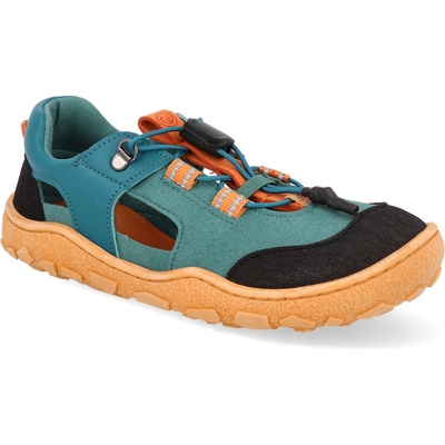 bLIFESTYLE Barefoot outdoorové sandály landschildkröteSTYLE petrol modrozelené