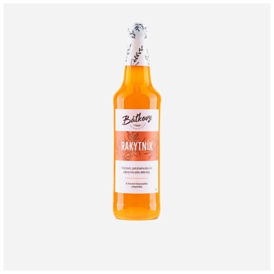 Batkove sirupy Rakytníkový sirup 0,5 l