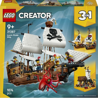 LEGO® Creator 31387 Kultovní pirátská loď
