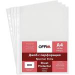 Offim Папка джоб кристал 60 А4+ микр. оп 100 бр