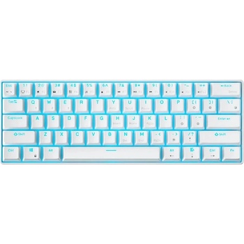 Royal Kludge RK-61-WH-REDSW-US