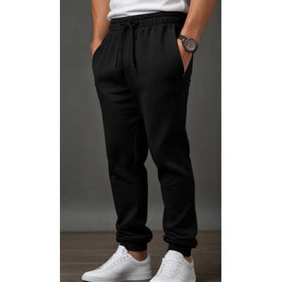 Pragati Fashion pánské tepláky sportovní černá