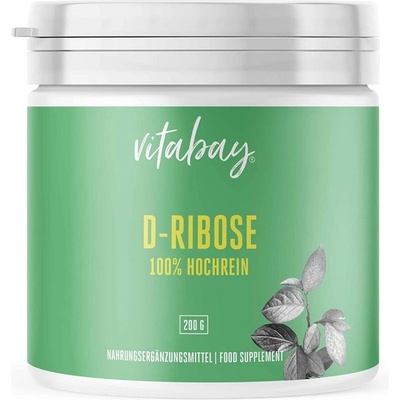 Енергия и издръжливост - Д-Рибоза, 200 g прах Vitabay (VB1675)