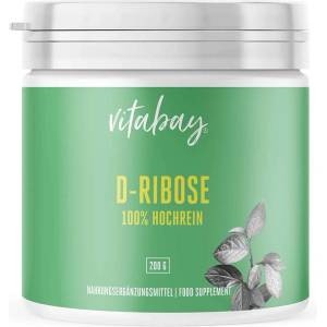 Vitabay Енергия и издръжливост - Д-Рибоза, 200 g прах Vitabay (VB1675)