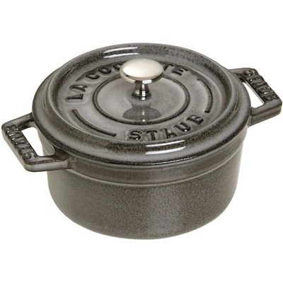 Staub Cocotte Mini hrnec kulatý 10 cm/0,25l šedý 1101018