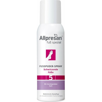 Allpresan 5 Pedicare pudrový sprej 125 ml