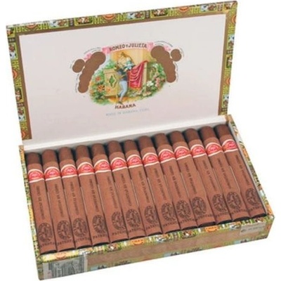 ROMEO Y JULIETA CORONITAS EN CEDRO 25 ks