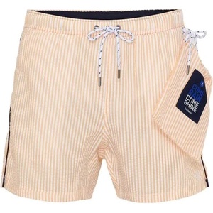 SEA RANCH Бански гащета Sea ranch Jeppe swimming shorts - Orange (Bright Orange / White)