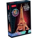 CUBICFUN 3D puzzle svítící Eiffelova věž 51 ks
