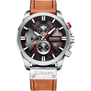 Curren Часовник curren fo-14227 - Кафяво / Сребристо kp14227 (fo-14227)
