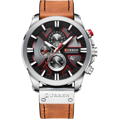 Curren Часовник curren fo-14227 - Кафяво / Сребристо kp14227 (fo-14227)