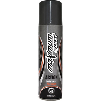 Sport MAX Мъжки дезодорант 24ч ACTION, 150мл