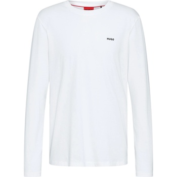 Hugo Тениска Hugo Derol Long Sleeve T Shirt - White