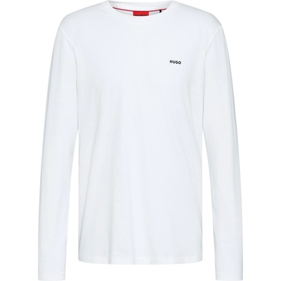Hugo Тениска Hugo Derol Long Sleeve T Shirt - White