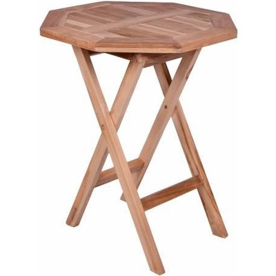 Garthen 2340 Záhradný stolík z tíkového dreva, 60cm