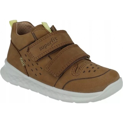 Superfit 1-000363-3020 Breeze sportovní polobotky boty kůže suchý zip hnědá