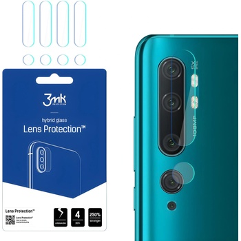 3mk Protection 4x Стъкло за камера 3mk за Xiaomi Mi Note 10 - Прозрачен KP20883