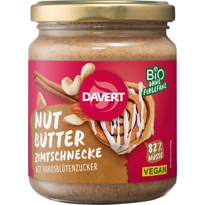 Davert Био ядков крем Канелено руло - 250 г